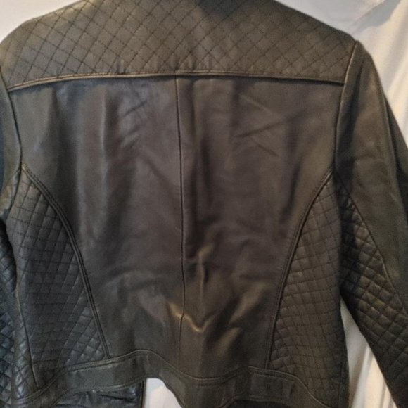 Danier Leather Bomber Jacket - Picture 5 of 6